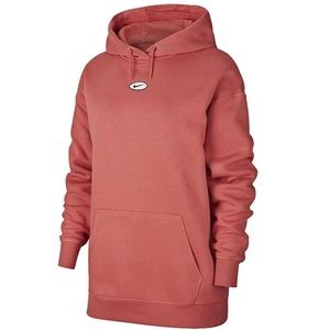 Nike Big Swoosh Center Logo Hoodie